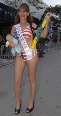 Body Painting 2008 photo - Duval Street, Key West